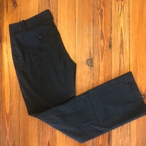 Charcoal gray dress pants from The Limited